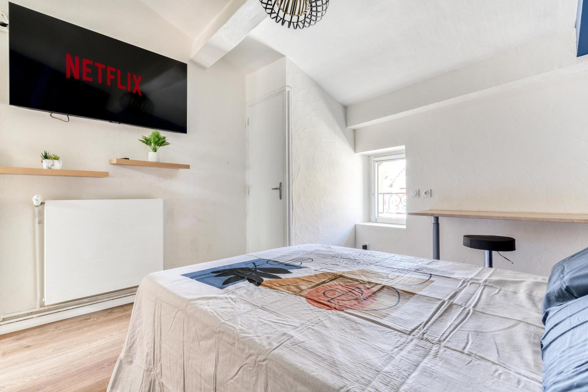 Cote Palais 2-Climatise-Netflix-Fibre Apartment Carcassone Exterior photo